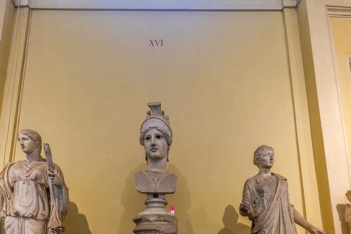 Bust of the Goddess Athena...