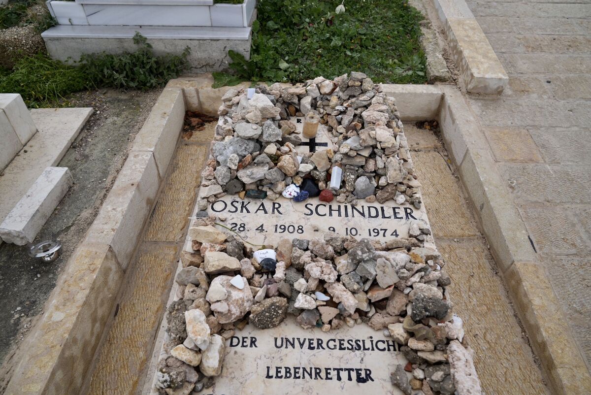 Oskar Shindlers Grave Site...