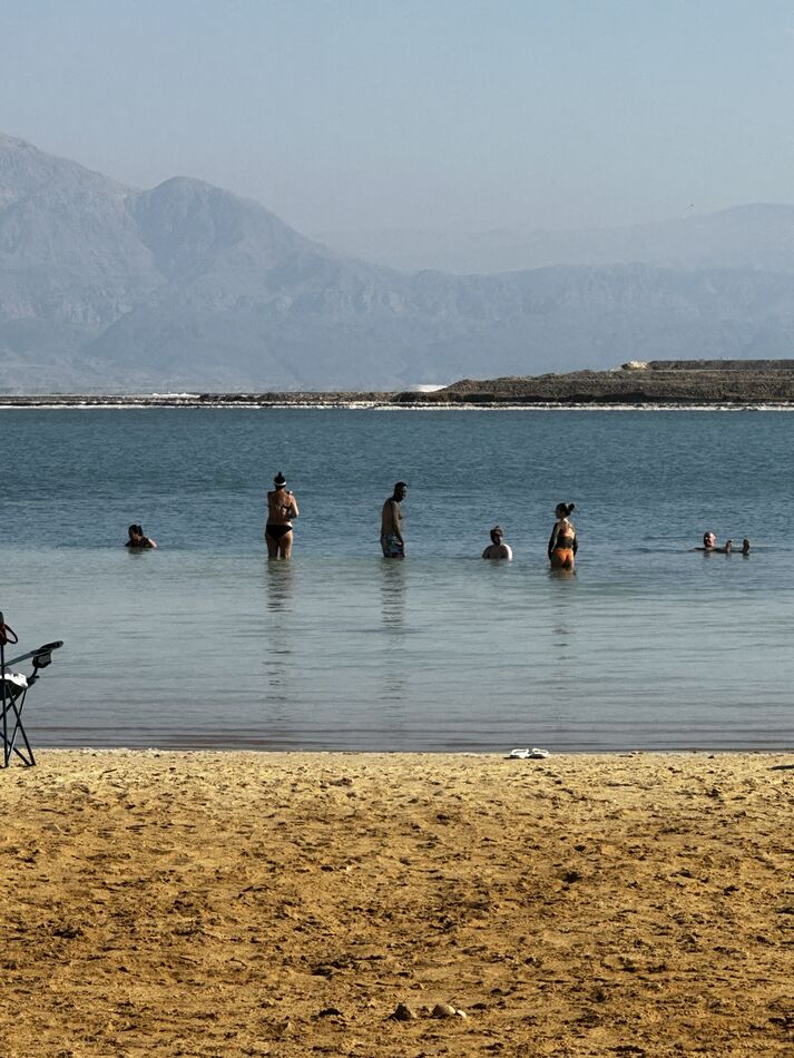 Dead Sea- 10X more salty than the Ocean...