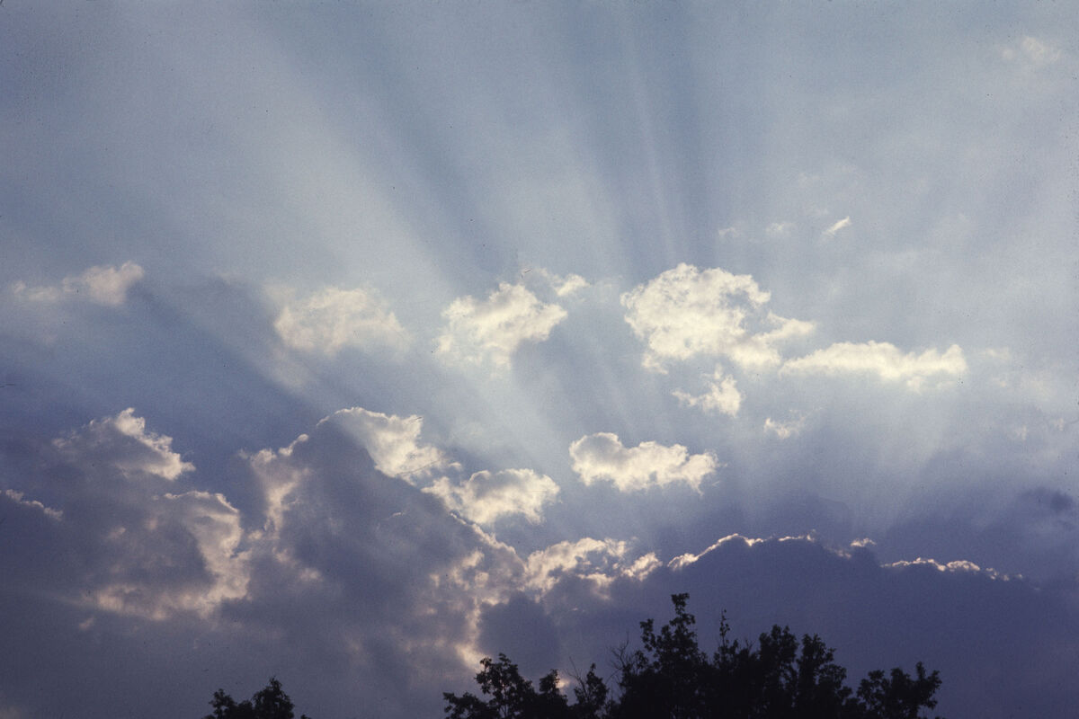 Clouds over Saginaw, Michigan - June 1974 - Minolt...