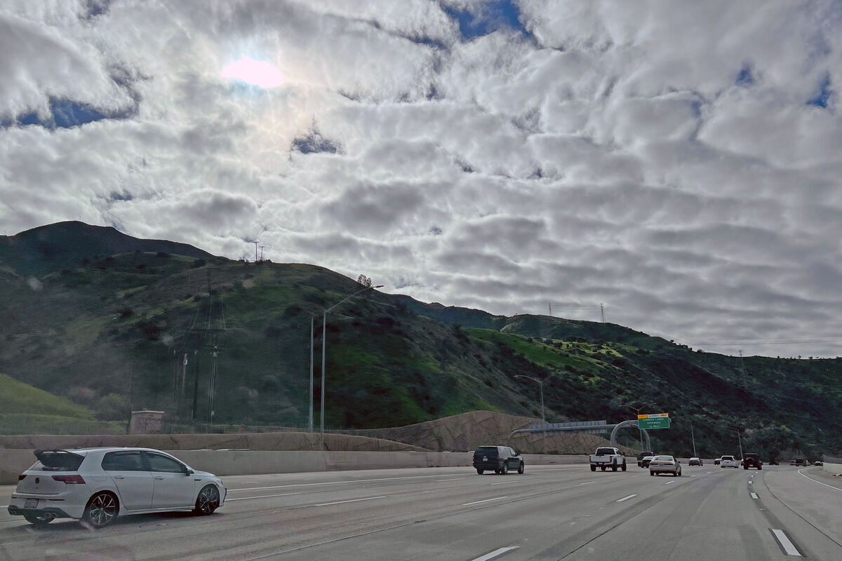 Clouds over Yorba Linda, California - January 2023...