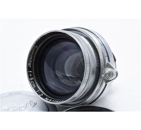 E. Leitz 50mm f 2 Summitar lens, the post runner o...