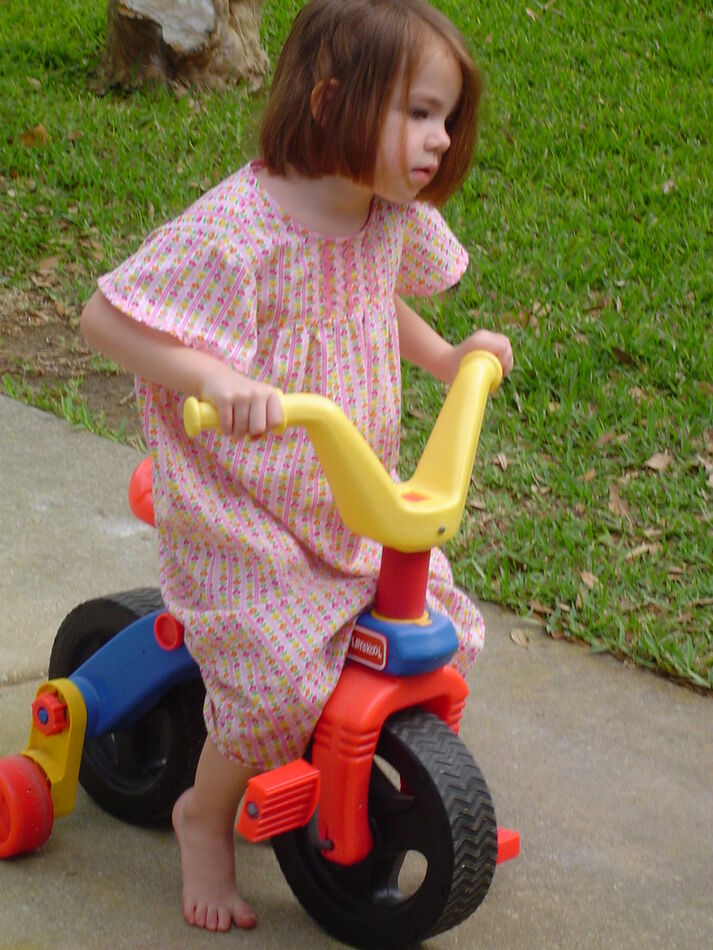 This little cute one used to get pedaled around ou...