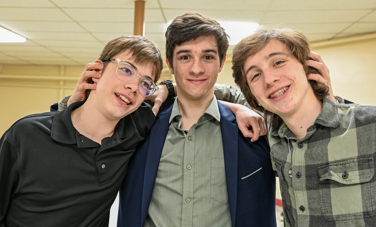 The three amigos - Liam, Sam, and their friend And...