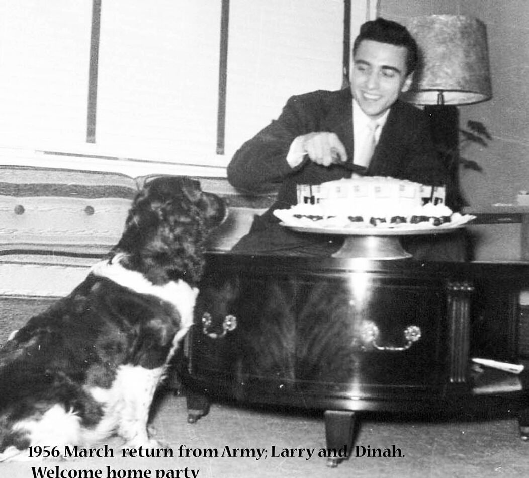 1956 Me home after 3 year absence. Dog would not l...