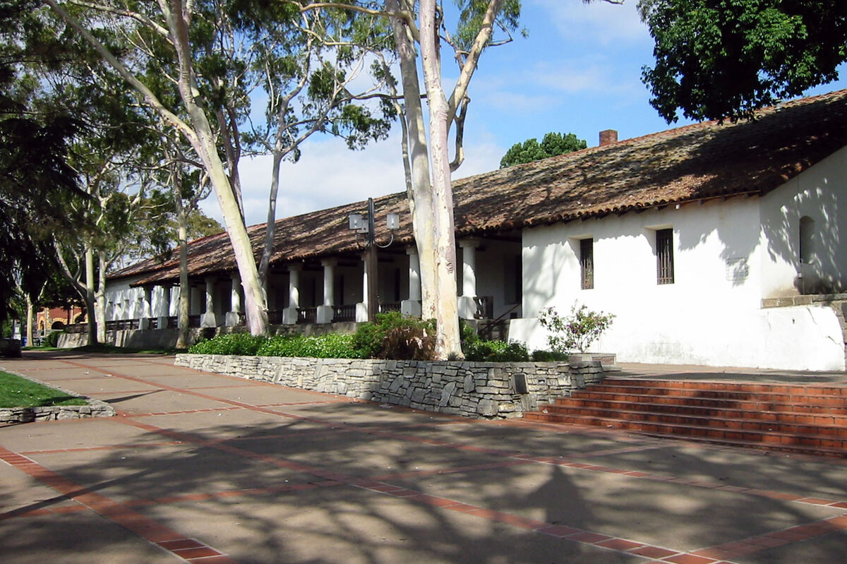 One of the main buildings of the mission - August ...