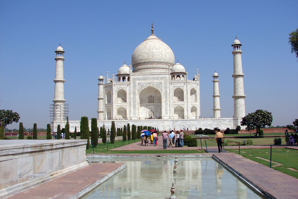 And of course, the Taj itself, one of the few plac...