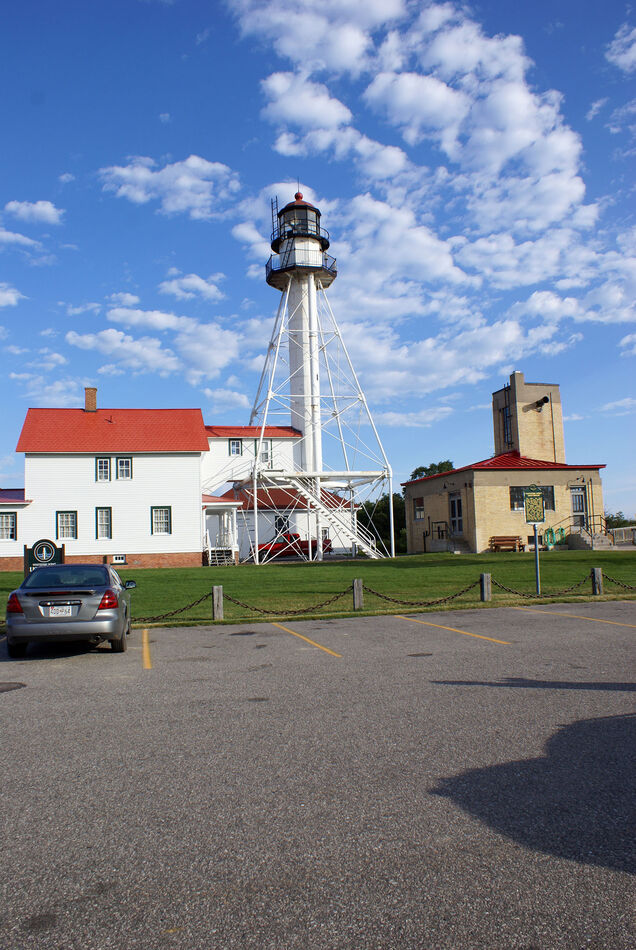The Whitefish Point Lighthouse is one of 42 Michig...