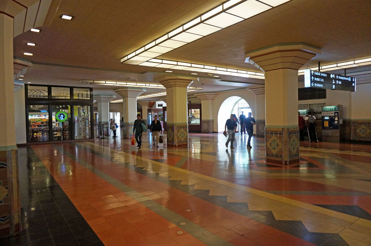 Another view from inside Union Station in downtown...