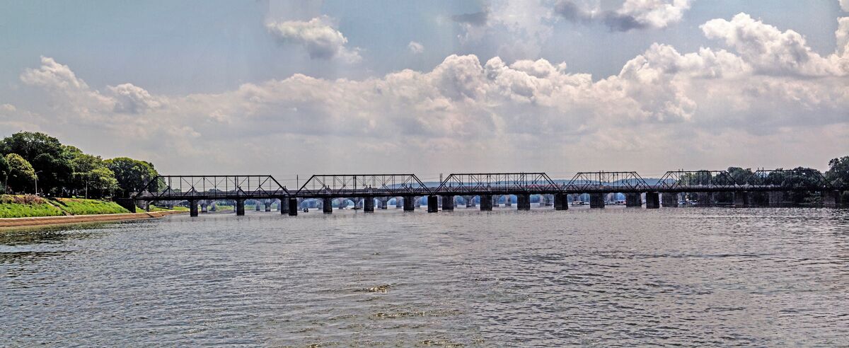 Several bridges over the Susquehanna River that ex...
