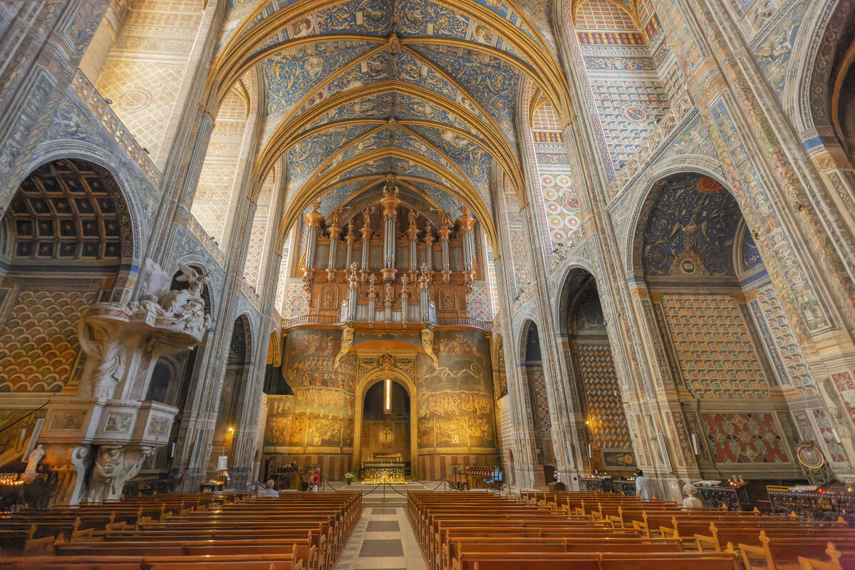 This was at 16mm bracketed at St Cecille in Albi...