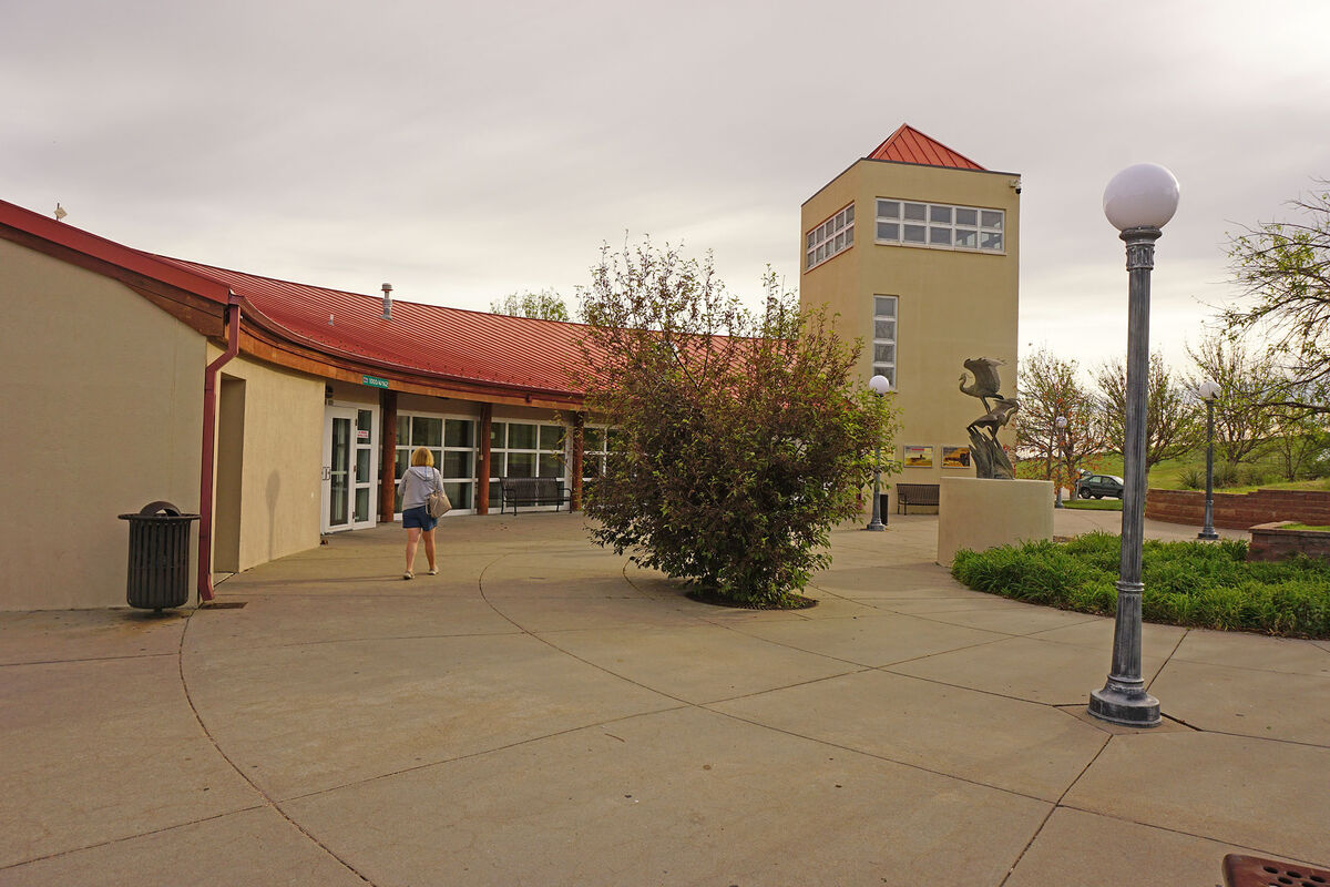 The Colorado Welcome Center near Julesburg, Colora...