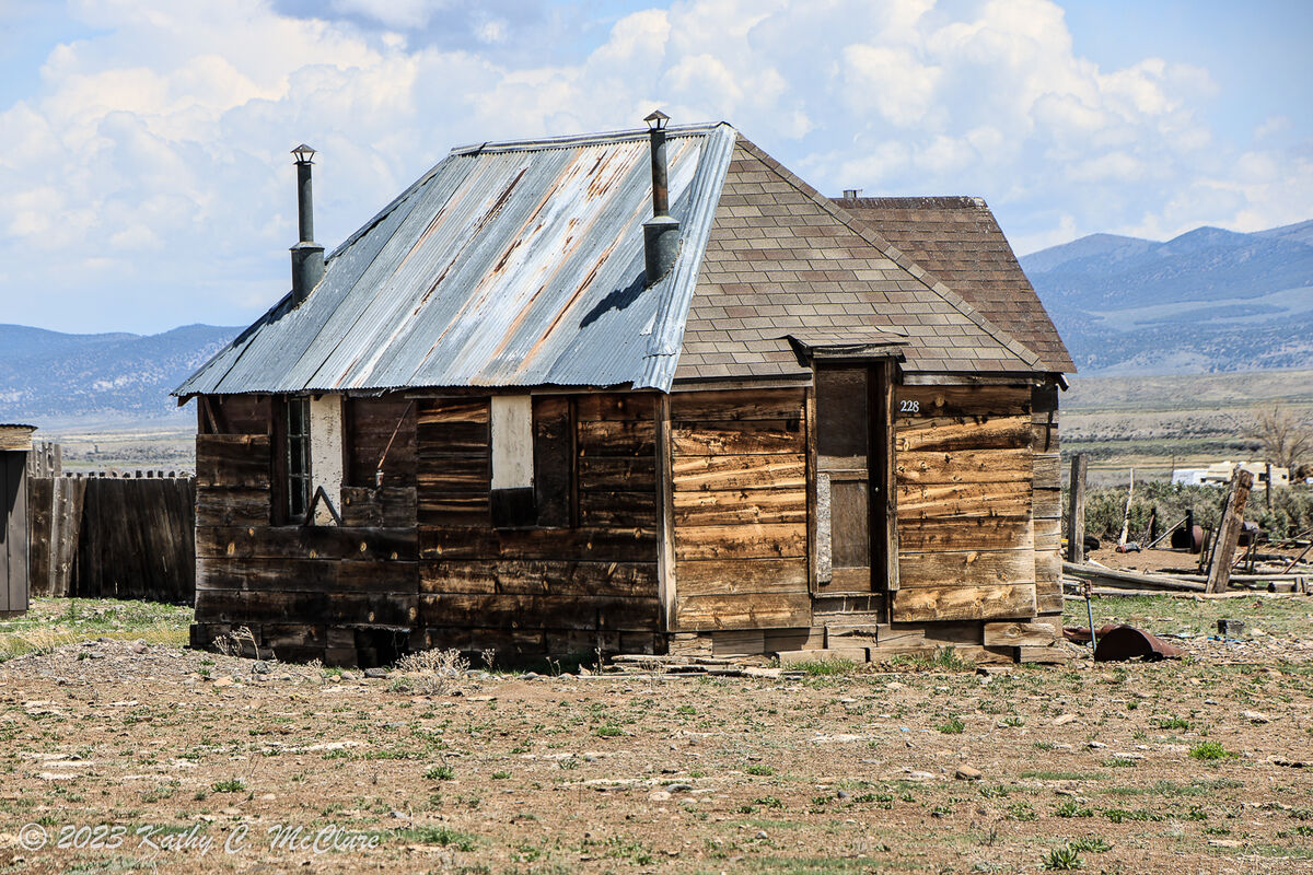 North of Panguitch are several old homes.  I'd lik...