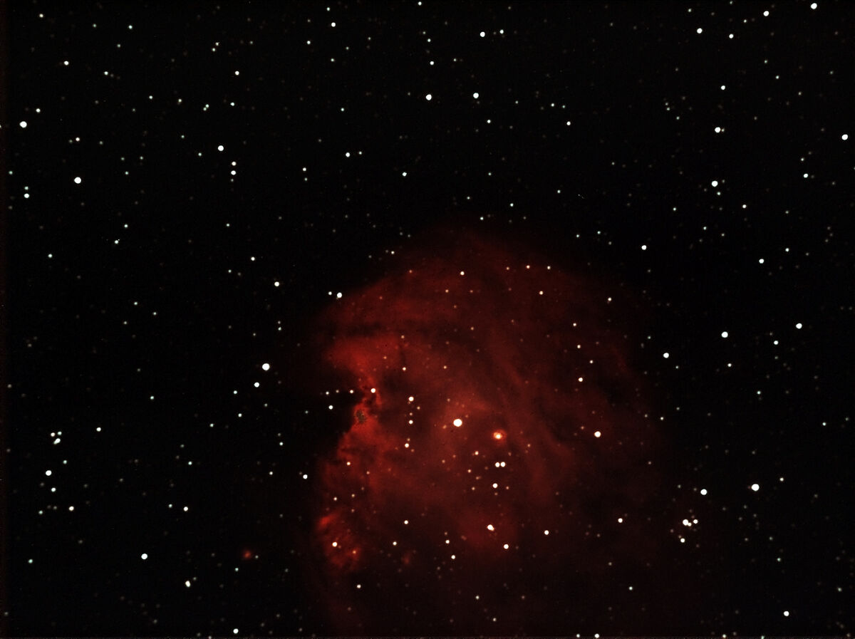 Monkey Head Nebula 52 images x 300 seconds each (5...