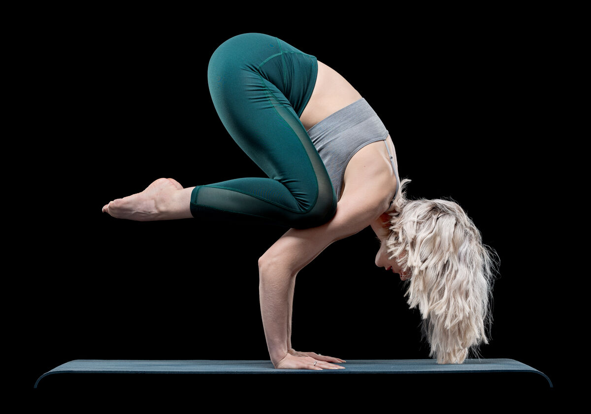 Fitness (Yoga) Lifestyle (Crow Pose: Bakasana)  Mo...