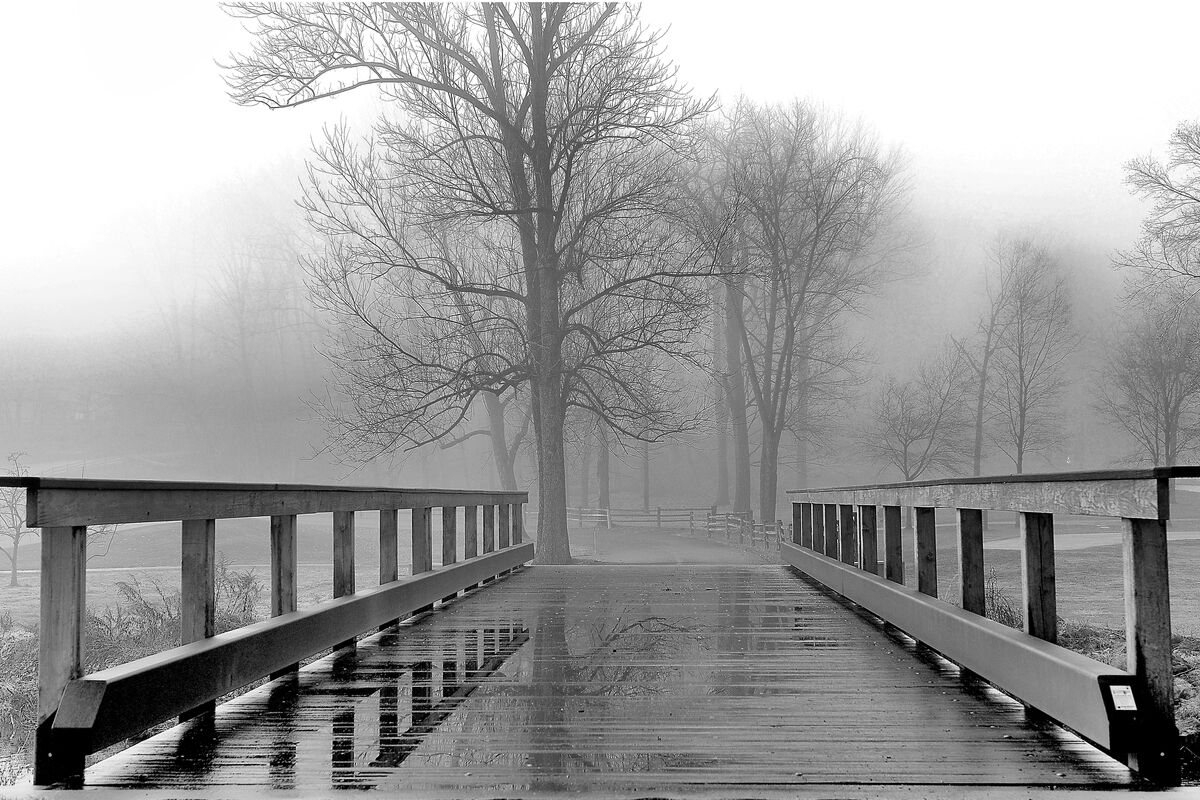 Saucon Creek Crossing on a Foggy Morning...