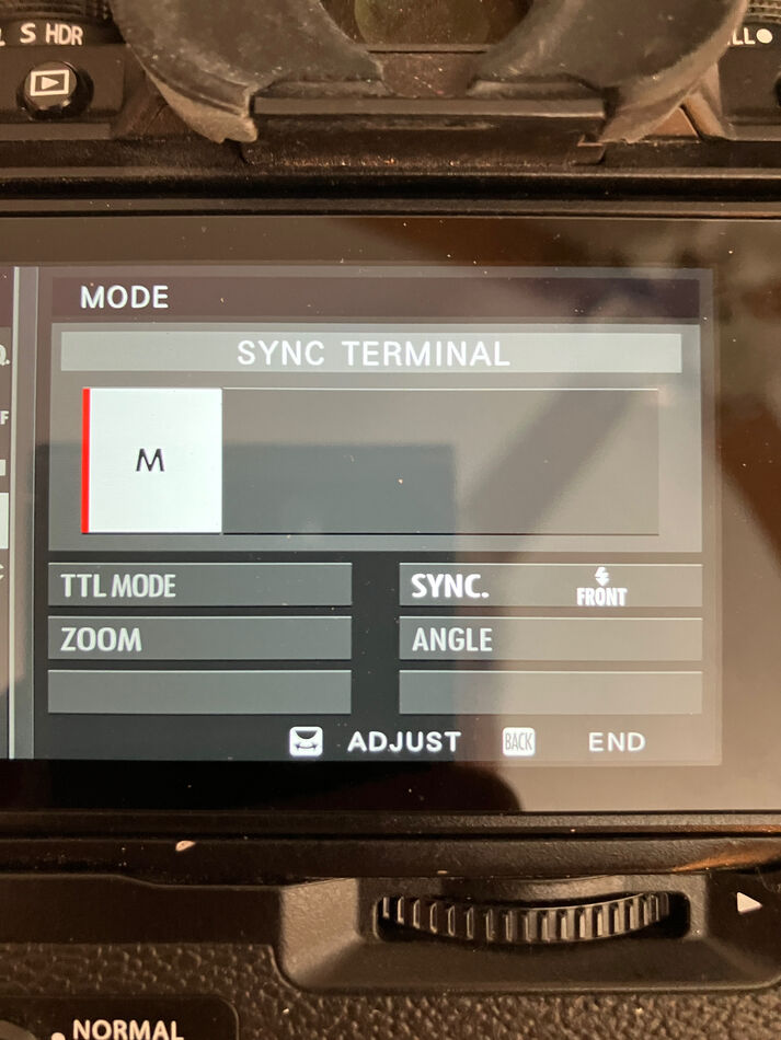 Here is X-T4 after firmware update - at least I ca...