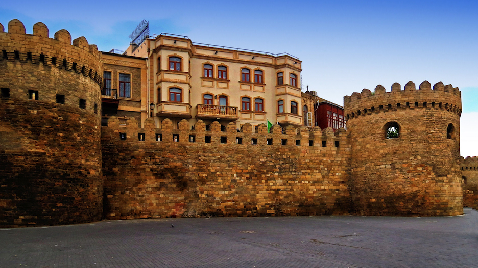 The Baku Fortress Wall is about eight hundred year...
