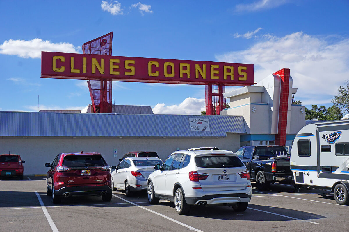 And another one of our favorite stops is 'Clines C...