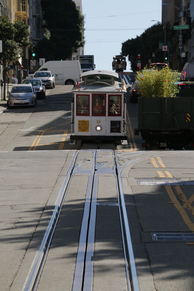 Streetcar in San Francisco...