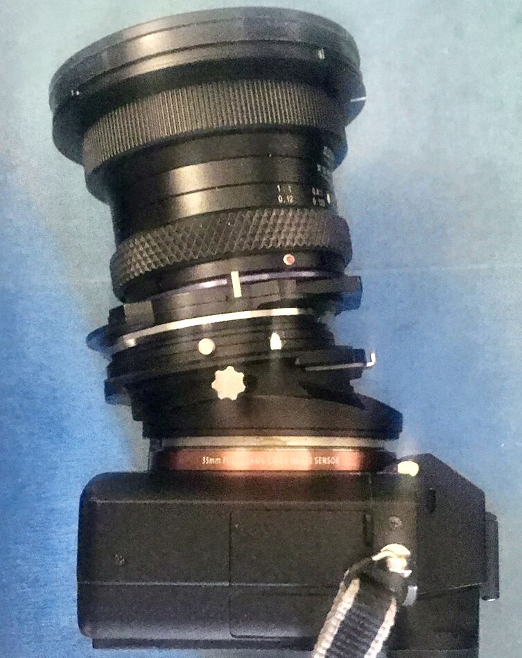 Kipon T/S adapter (with Laowa shift lens)...