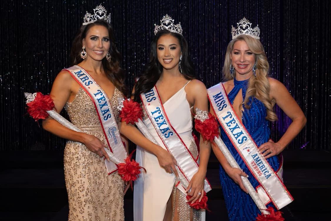 8. Three winners. This pageant produced Mrs. Texas...