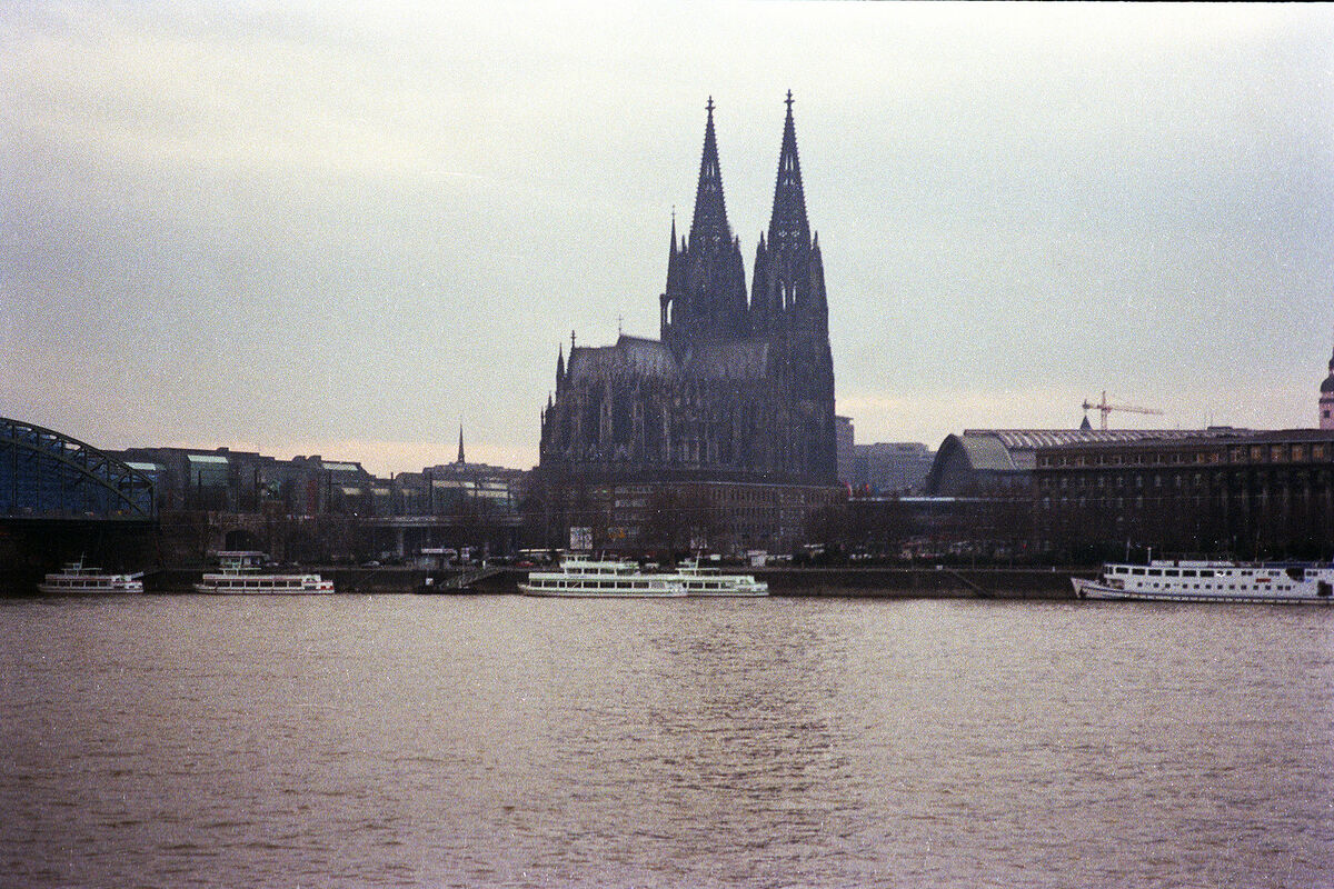 The 'Dom' Catholic Catherdral in Cologne, Germany ...