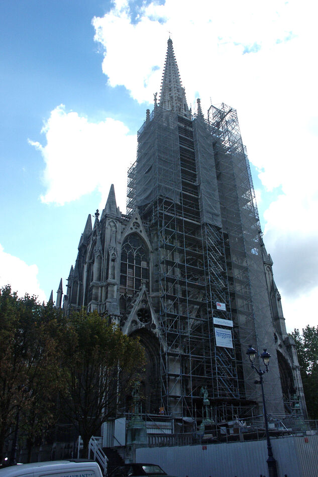 The L’église Saint-Epvre Catholic Church in Nancy,...