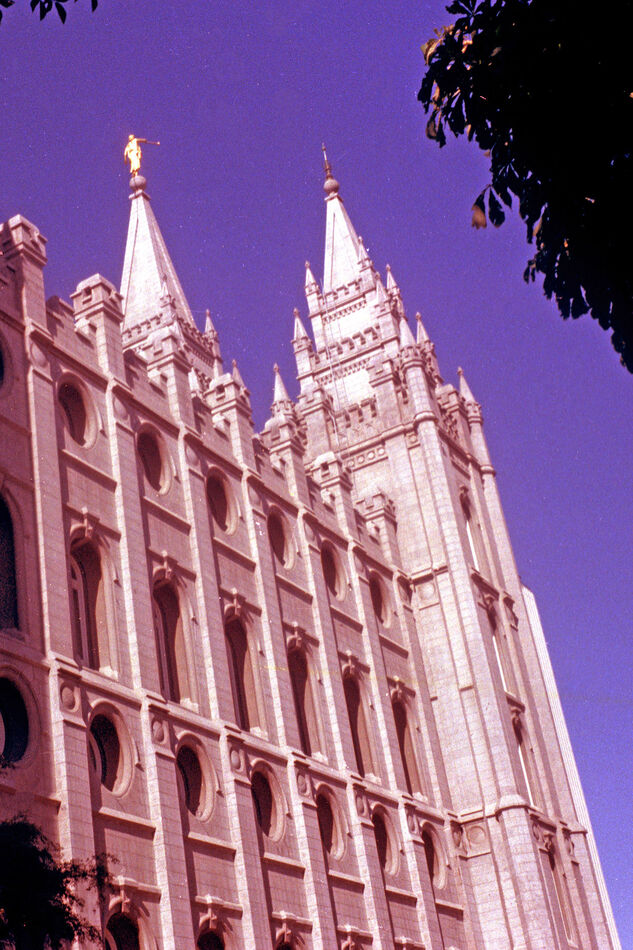 The Mormon Tabernacle in Salt Lake City, Utah - Au...