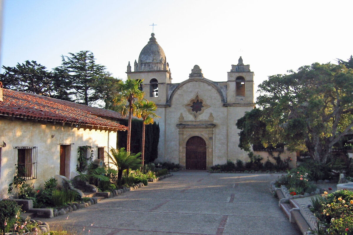 Mission San Carlos Borromed Del Carmelo in Carmel,...