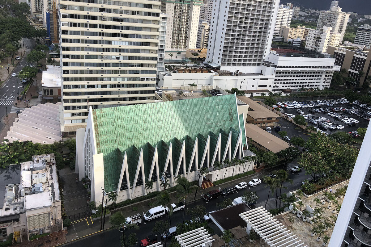 The St. Augustine Catholic Church in Honolulu, Oah...