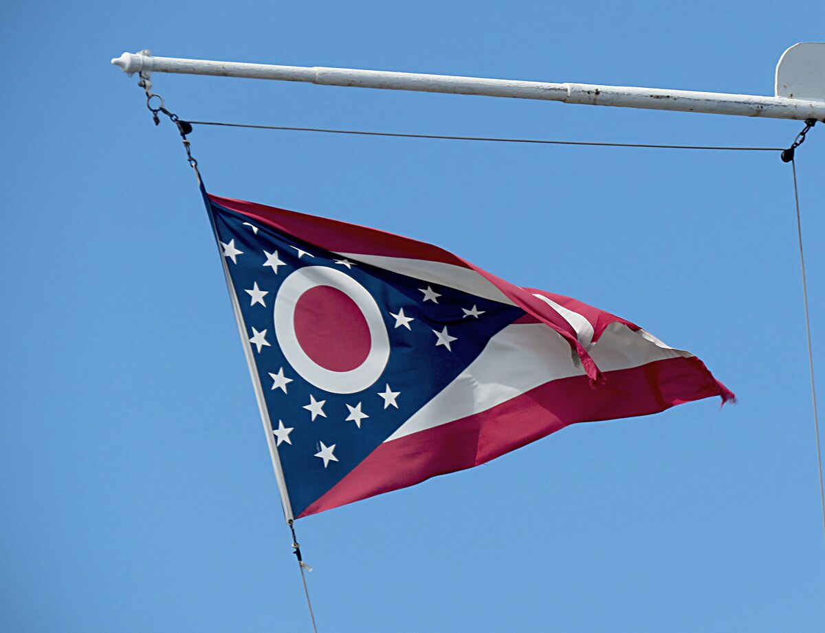 Ohio flag...