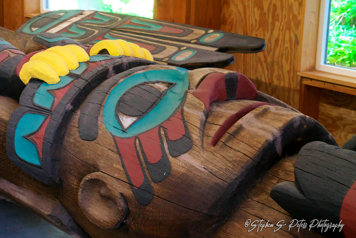 Totem in the shop for repair...