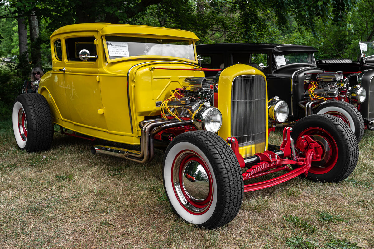 Ford hotrod Car show in Waynesboro pa.
