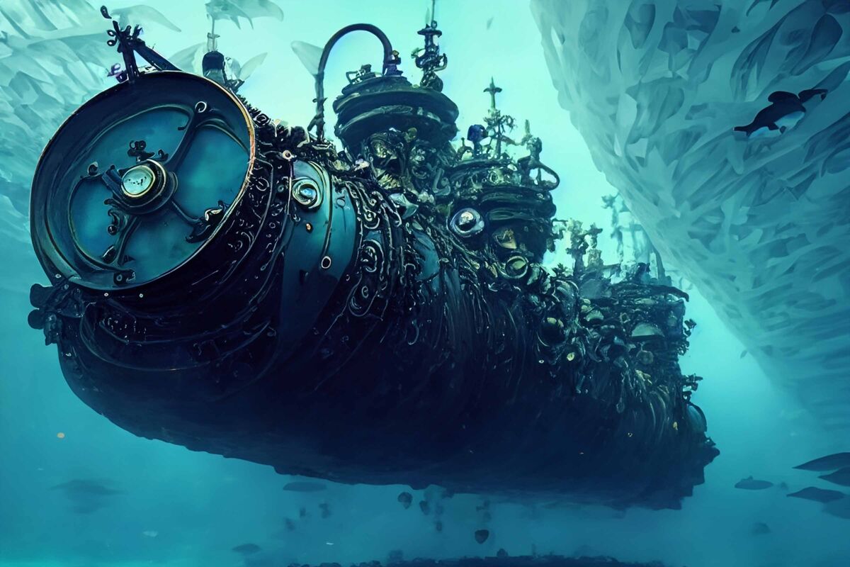 Steampunk Submarine...