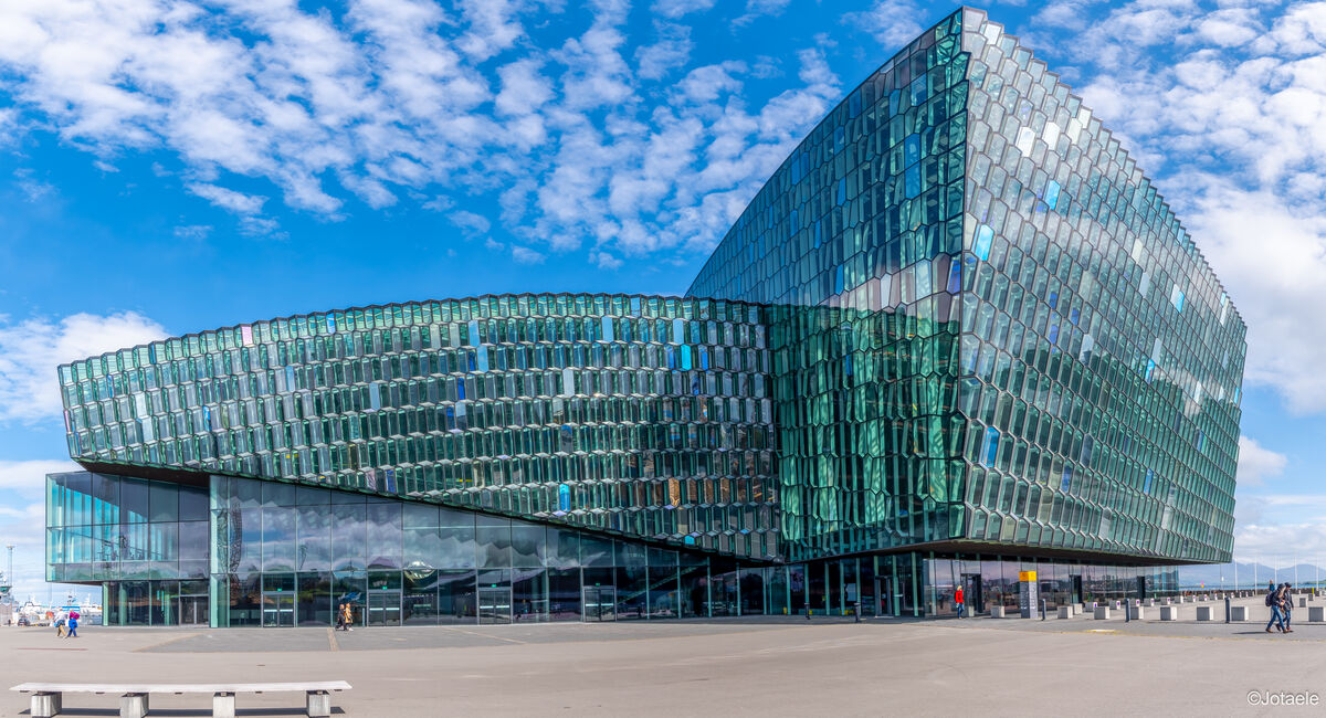 Architecture, Bench, Clouds, Concert Hall, Harpa, ...