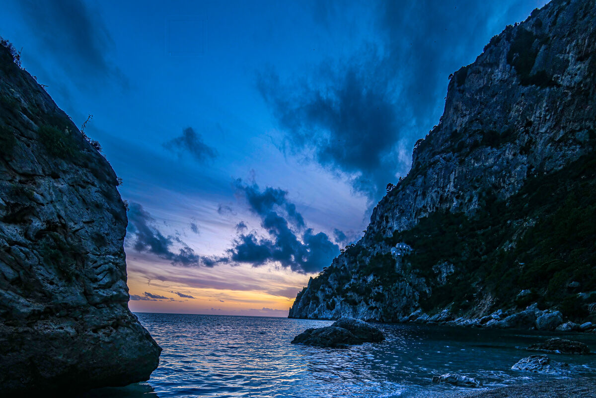 Monterosso beach in Capri...