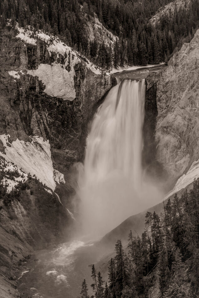 Yellowstone has such an old soul to me, B&W just f...