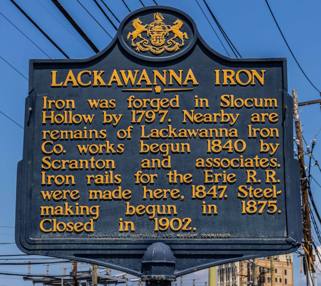 Scranton Iron Furnaces Very interesting bit of history and is the