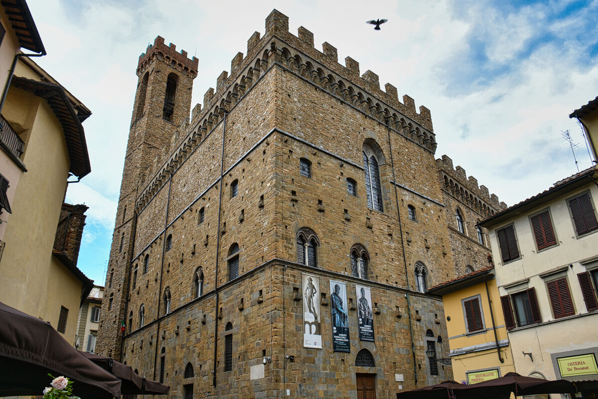 Palazzo Vecchio - the town hall of Florence...