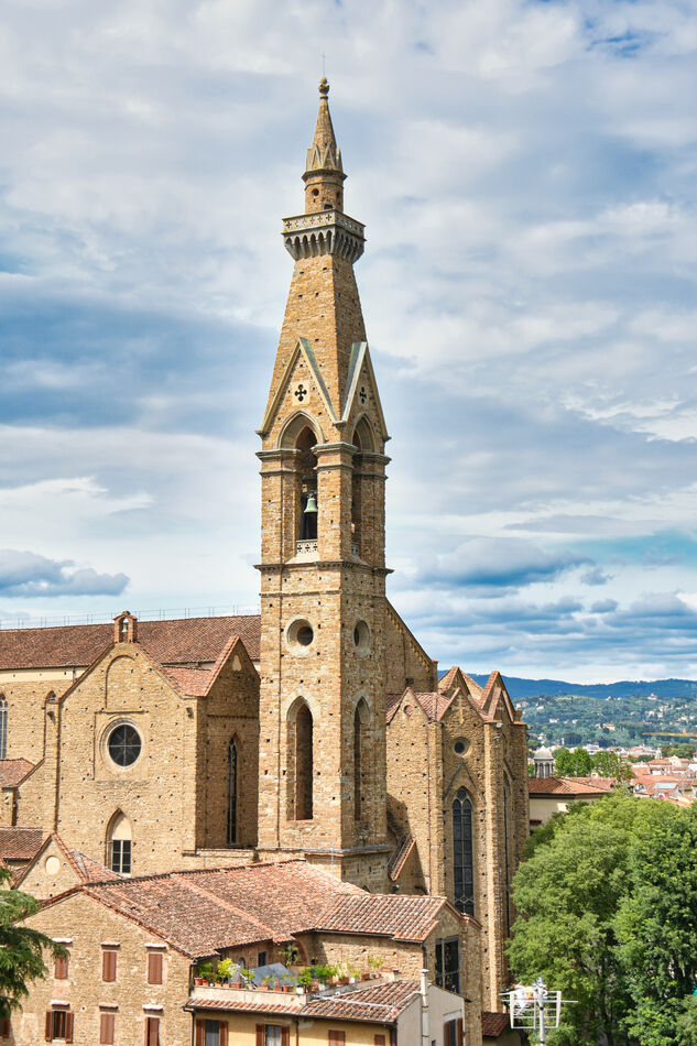 Basilica Santa Croce bell tower...
