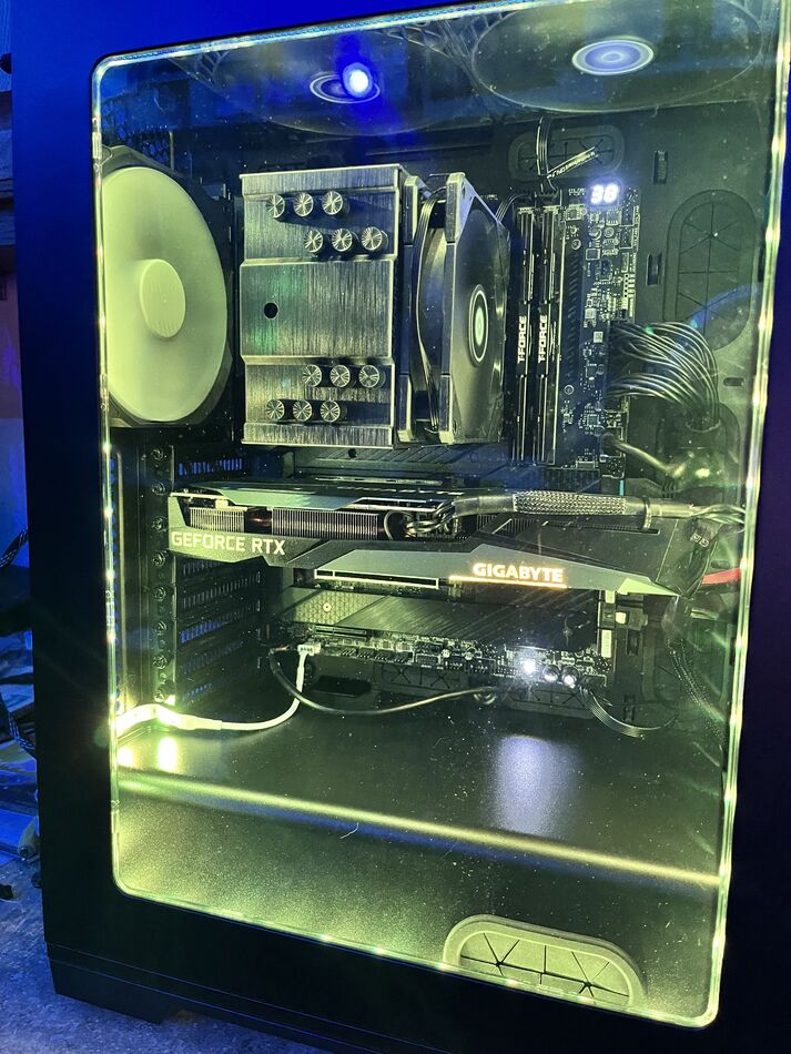 THANOS - My Recent Monster Computer Build: The last computer I built in ...