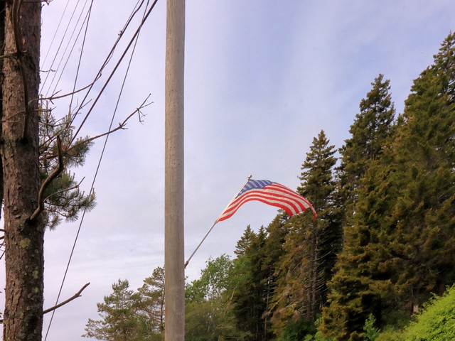 Flag at Lands End...
