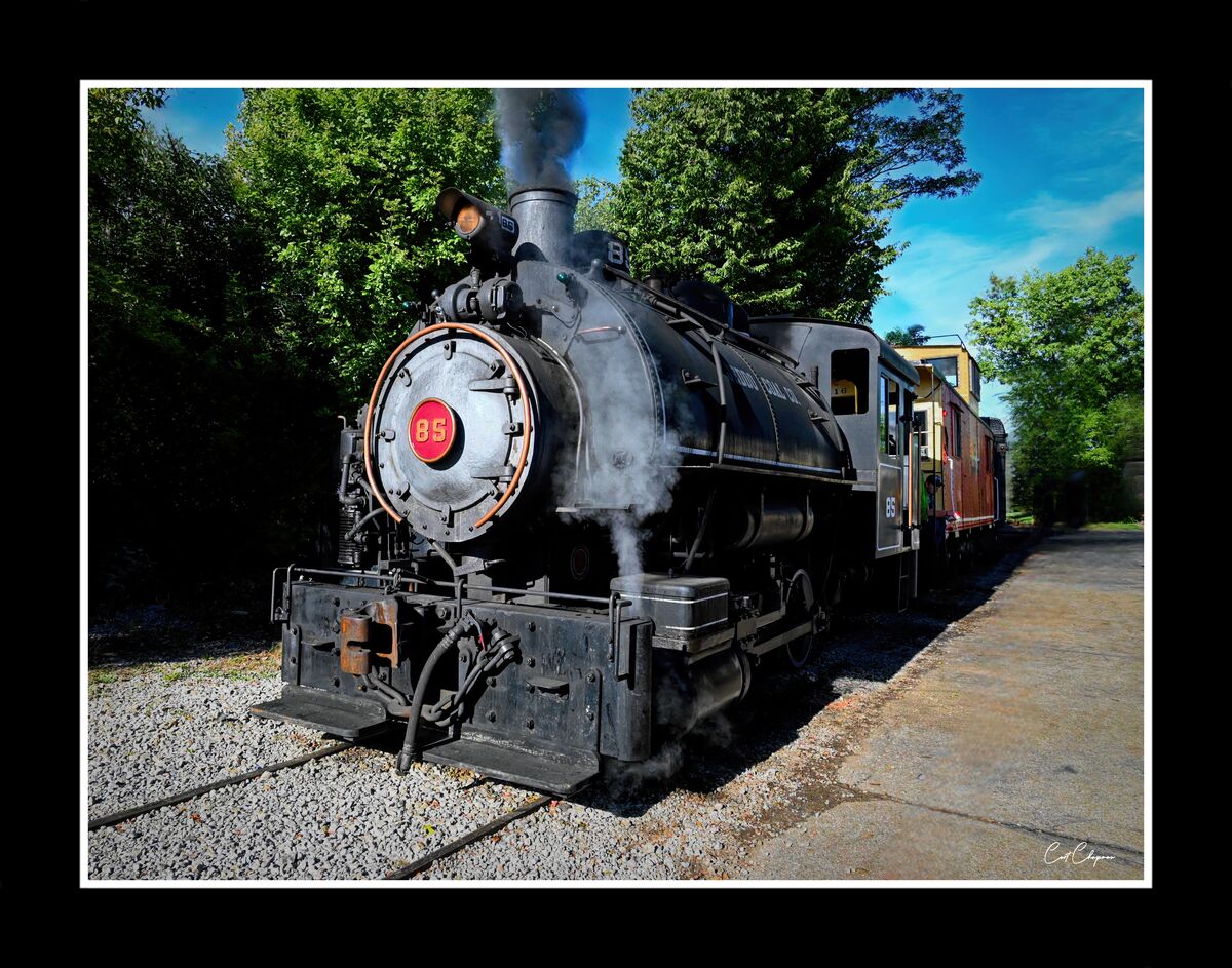 Train: Photos of a Deisel Locomotive Train and a Steam Locomotive Train ...