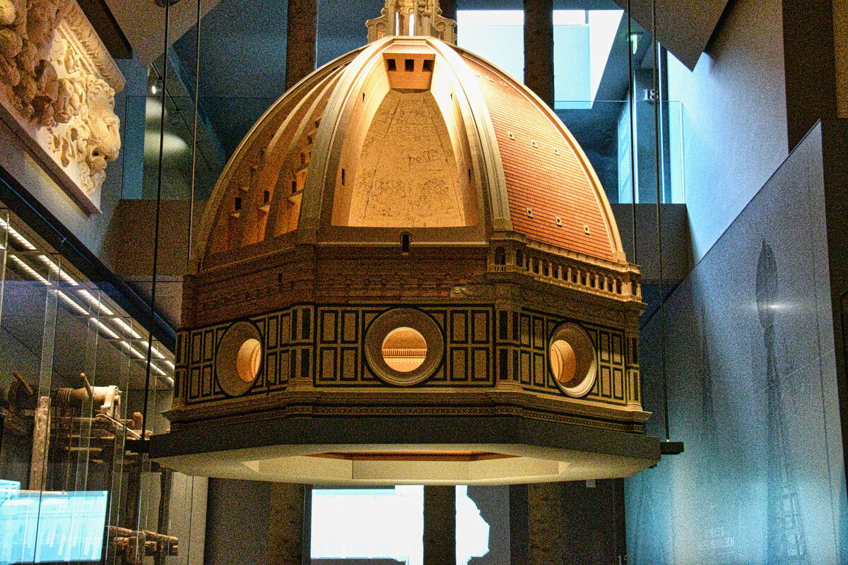Scale Model of Brunelleschi's Dome...
