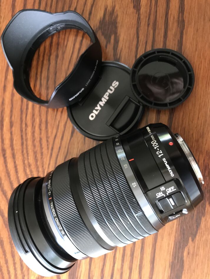 Olympus M. Zuiko 12100mm/F4 IS PRO SOLD—Beautiful lens but too heavy