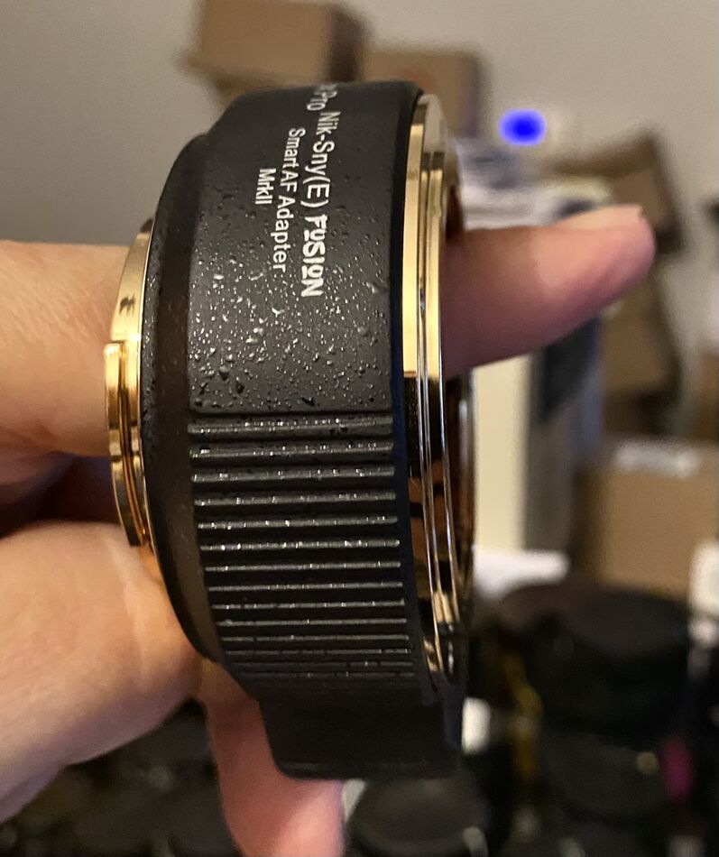 Nikon glass to Sony A7iii adapter Hi I would like to hear from people