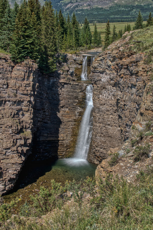 Lower Bighorn Falls (Silky, 33 subs)...