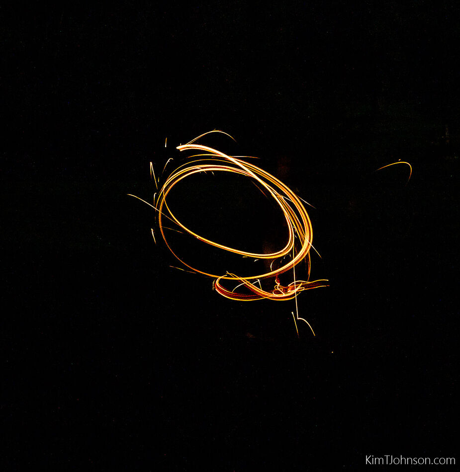 "A Sparkling Evening" "A Sparkling Evening". Some 0000 steel wool, a