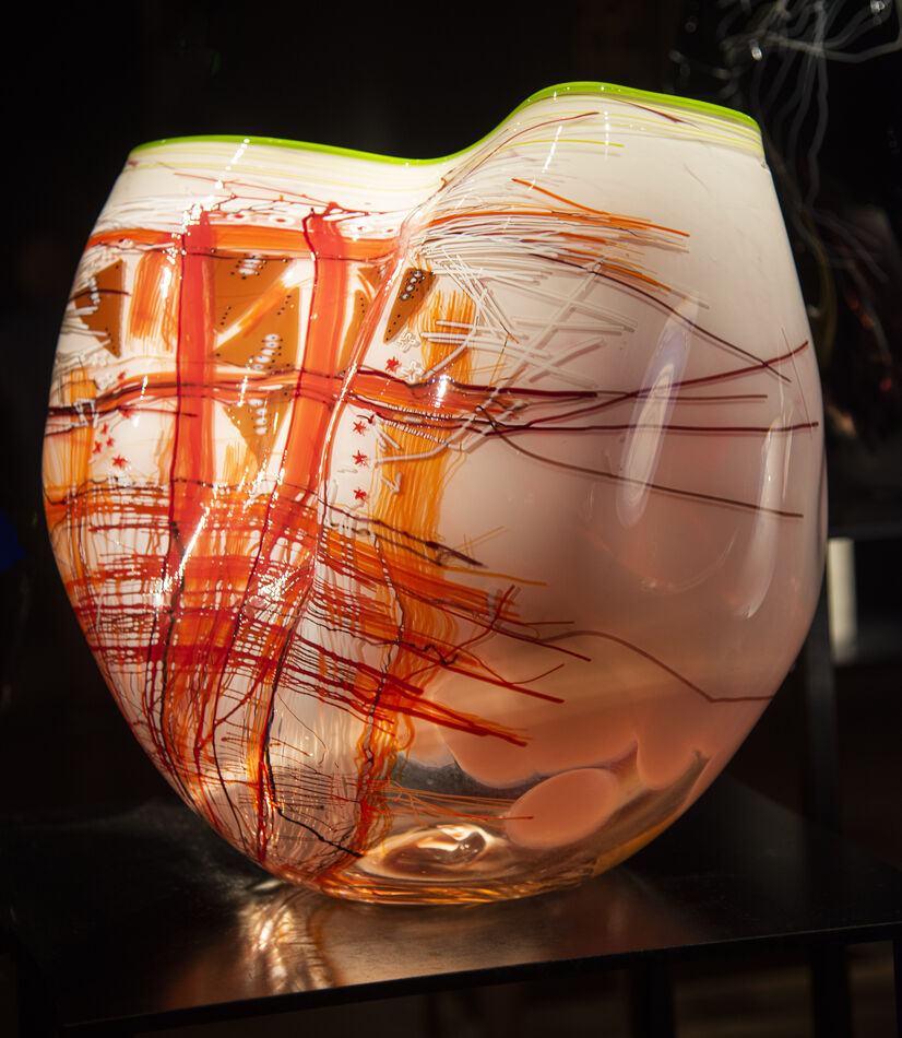 Dale Chihuly glass...